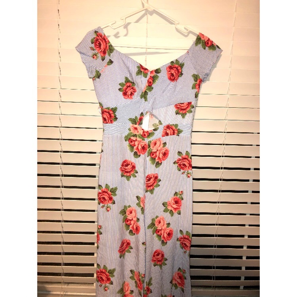 Agaci off the shoulder floral Pant suit (M)